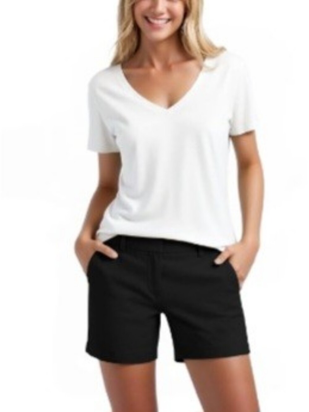 Hybrid & Company Black Dress Shorts Size 15 NWT